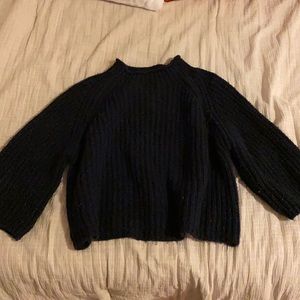 Navy blue sweater